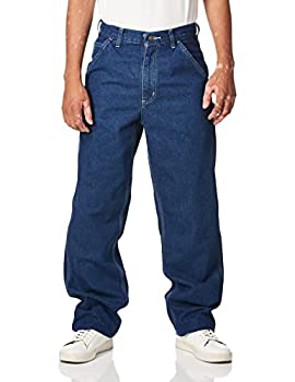 【中古】【輸入品・未使用】Carhartt メンズ ウォッシュドデニム オリギなるフィット 作業用ダンガリー B13 US サイズ: 36W x 30L カラー: ブルー