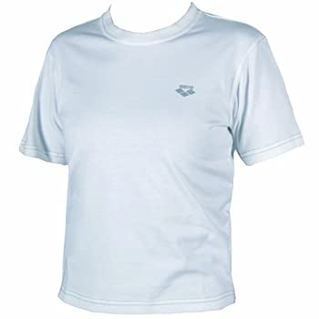【中古】【輸入品・未使用】Arena 大人用 カイアック コットン 半袖Tシャツ S ホワイト