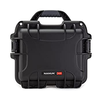 【中古】【輸入品・未使用】Nanuk 905 防水ハードケース 空 - ブラック (905-0001)