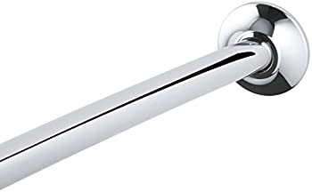 【中古】【インポート品・未当て嵌める】(Polished Stainless) - Kohler K-9350-S Expanse Curved Shower Rod - Transitional Design%ｶﾝﾏ% Polished Stainless