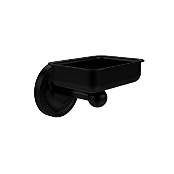 【中古】【輸入品・未使用】Allied Brass R-WG2-BKM Soap Dish with glass liner%カンマ% Matte Black|スカイマーケットプラス