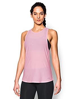【中古】【輸入品・未使用】(X-Large%ｶﾝﾏ% Petal Pink/Reflective) - Under Armour Women's CoolSwitch Run Tank