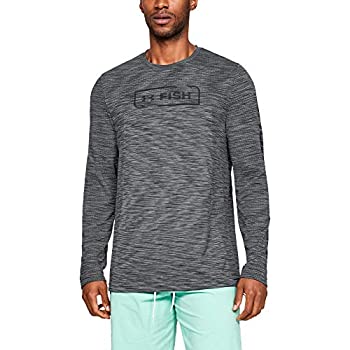 【中古】【輸入品・未使用】Under Armour Outerwear Men's Seamless Fish Hunter Crew%ｶﾝﾏ% Graphite (040)/Black%ｶﾝﾏ% Small