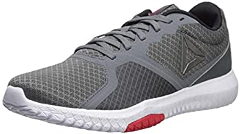 【中古】【輸入品・未使用】[リーボック] Men's Flexagon Force Alloy/White Red Pewter Black Ankle-High Training Shoes - 10M