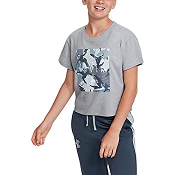 【中古】【輸入品・未使用】Under Armour ガールズ ライバルプリント フィル 半袖Tシャツ L