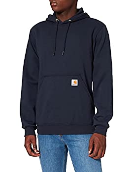 【中古】【輸入品・未使用】Carhartt メンズ ビッグ & トール ミッドウエイト フード付き プルオーバー スウェットシャツ K121 US サイズ: 2X Tall カラー: ブルー