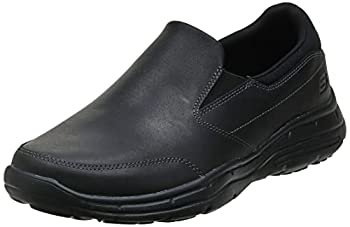 【中古】【インポート品・未当て嵌める】Skechers Mens Loafers%ｶﾝﾏ% Black%ｶﾝﾏ% Size 9
