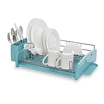 【中古】【輸入品・未使用】KitchenAid ディッシュラック 3点 ブルー KCS896BXAQA