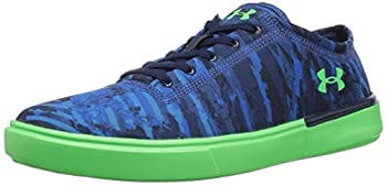 【中古】【輸入品・未使用】Under Armour ユニ-チャイルドグレード スクール KickIt2 VG スニーカー、モロッコブルー(401)/アリーナグリーン、5.5