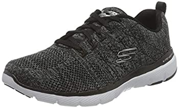 【中古】【インポート品・未当て嵌める】Skechers レディース Flex Appeal 3.0-ハイタイドスニーカー%ｶﾝﾏ% BKW。%ｶﾝﾏ% 9