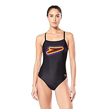 【中古】【インポート品・未当てはめる】Speedo レディース 水泳着 衣裳 PowerFlex 飛球うしろ側 刷り上げる 成年者用 野球クラブ色合い 30