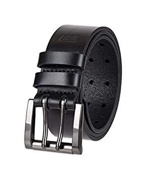 【中古】【インポート品・未当て嵌める】Levi \u0027sメンズ1?9?/ 16?インチ。本革two-prongedバックル胴締め( withビッグ＆トール大きさ) 色つや: 黒いこと