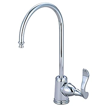 【中古】【輸入品・未使用】キングストン真鍮Gourmetier ks7191al Restorationシングルハンドル水ろ過蛇口 6-Inch spout reach KS7191CFL 1｜スカイマーケットプラス