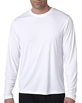【中古】【輸入品・未使用】ヘインズ482LクールのDriパフォーマンスメンズロングスリーブTシャツ、白 - サイズXL｜スカイマーケットプラス