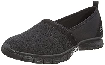 【中古】【輸入品・未使用】Skechers レディース スリッポン スニーカー Ys/M US サイズ: 4 Big Kid カラー: ブラック