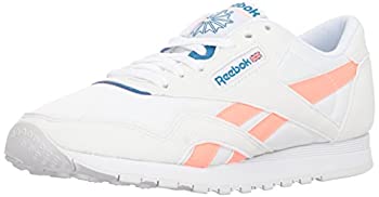 【中古】【インポート品・未当て嵌める】Reebok Women\u0027s Classic Nylon Walking Shoe%ｶﾝﾏ% Retro-White/Digital Pink%ｶﾝﾏ% 10 M US