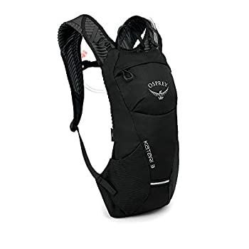 【中古】【インポート品・未当て嵌める】Osprey Katari 3 2.5L Hydraulics?LTリザーバー付き添い人メンズハイドレーションパック - 黒いこと（O/S）