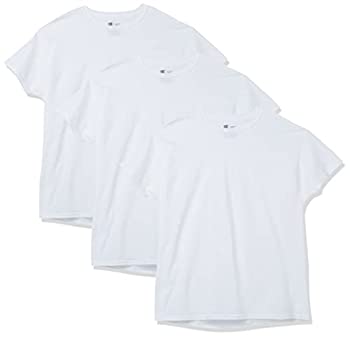 【中古】【インポート品・未当て嵌める】Hanes(ヘインズ) メンズ 労働者の一団素っ首プルオーバー 3枚容器に並べる US 大きさ: 54-56 色つや: 白いこと
