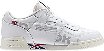 【中古】【インポート品・未当て嵌める】Reebok Lifestyle メンズ ワークアウトプラス US 大きさ: 11.5 色つや: 白いこと