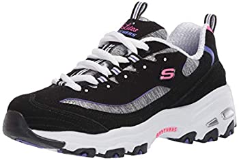 【中古】【輸入品・未使用】Skechers レディース アスレジャー スニーカー%ｶﾝﾏ% ブラック/パープル%ｶﾝﾏ% 24｜スカイマーケットプラス