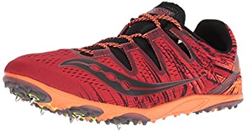 【中古】【インポート品・未当て嵌める】Saucony メンズ カレラ XC 3 貨物自動車シューズ US 大きさ: 14 色つや: 赤いこと