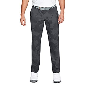 【中古】【インポート品・未当て嵌める】Under Armour (アンダーアーマー) メンズ ショウダウンパターンパンツ テーパー 32/30 薄墨色