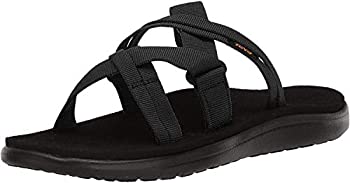 【中古】【輸入品・未使用】Teva レディース W Voya Slide (ボヤ スライド) サンダル%ｶﾝﾏ% ブラック%ｶﾝﾏ% 9