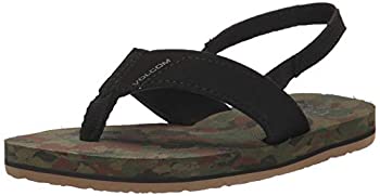 【中古】【輸入品・未使用】Volcom キッズ ビクター リトルユース サンダル サンダル サンダル US サイズ: 12 Big Kid カラー: グリーン