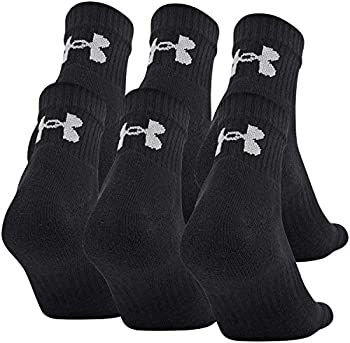 【中古】【インポート品・未当てはめる】Under Armour 成年者用 綿織物 ２５セント貨靴下 6足組