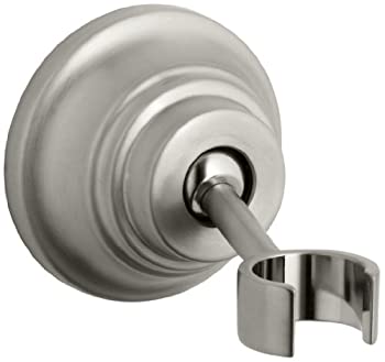 【中古】【インポート品・未当て嵌める】KOHLER K-10599-BN Bancroft 飾りつけハンドシャワーホルダー 晴れ晴れしいな無光沢Ｎｉ