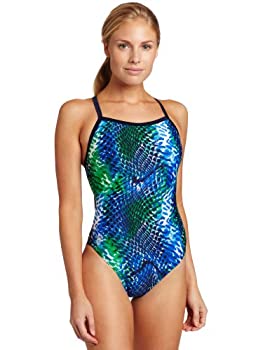 【中古】【インポート品・未当て嵌める】Speedo レディース Mighty Python Xtra Life ライクラフライバックパフォーマンス海水着