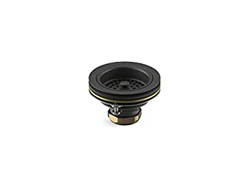 【中古】【輸入品・未使用】(Oil-Rubbed Bronze) - Kohler K-8799-2BZ Duostrainer Manual Sink Strainer - Oil Rubbed Bronze