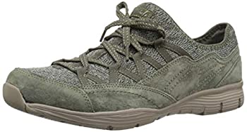 【中古】【輸入品・未使用】Skechers レディース Seager-Zip ライン固定ボウ クオーターフィット スリッポン スニーカー US サイズ: 5.5 カラー: グリーン｜スカイマーケットプラス