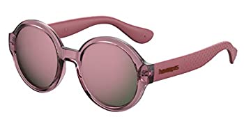 【中古】【輸入品・未使用】Havaianas レディース Floripa ラウンドサングラス US サイズ: 51 mm カラー: ピンク｜スカイマーケットプラス