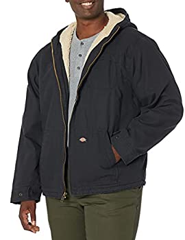 【中古】【輸入品・未使用】Dickies メンズ サンドダックシェルパ裏地 フード付きジャケット ビッグトール US サイズ: 3X-Large カラー: ブラック