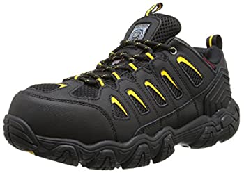 【中古】【インポート品・未当て嵌める】Skechers for Work メンズ Blais スチール写真トゥー 山歩きシューズ US 大きさ: 11.5 色つや: 薄墨色