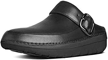【中古】【インポート品・未当てはめる】FitFlop レディース Gogh Pro 百貨店ともし火 メディカルプロフェッショナルシューズ%ｶﾝﾏ% 黒いこと%ｶﾝﾏ% 9