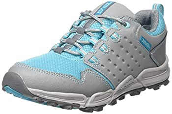 【中古】【インポート品・未当て嵌める】Teva ユニセックス・キッズ WIT GREY/TURQUOISE - K 色つや: 薄墨色