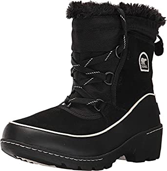 【中古】【インポート品・未当て嵌める】SOREL ガールズ 色つや: 黒いこと