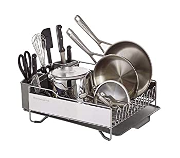 【中古】【輸入品・未使用】KitchenAid kns896bxgra Largeディッシュラックフルサイズ、ステンレススチール
