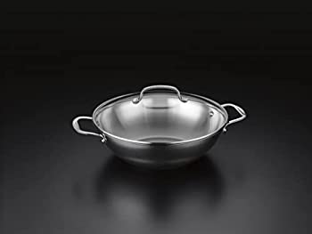 【中古】【輸入品・未使用】Cuisinart シェフクラシックステンレススチール 12インチカバー 多目的パン