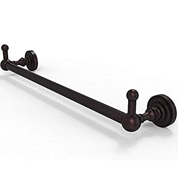 【中古】【輸入品・未使用】Dottingham Collection 18 Inch Towel Bar with Integrated Hooks - DT-41-18-PEG-ABZ|スカイマーケットプラス