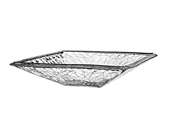 【中古】【インポート品・未当て嵌める】Barski???European硝子???Centerpieceどんぶり鉢???13.7?%ﾀﾞﾌﾞﾙｸｫｰﾃ%差しわたし???ヨーロッパ製