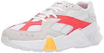 【中古】【輸入品・未使用】Reebok Unisex Adult's Aztrek Shoes%ｶﾝﾏ% White/Grey/Red/Gold%ｶﾝﾏ% 7.5 M