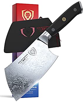 【中古】【インポート品・未当てはめる】Dalstrong ミニクリーバー - 4.5in（11.4糎） - ショーグンシリーズ - 小ざかしい鋭さ - 日本製AUS-10V超甚だしい鋼 - 無意味さ熱処理 - 鞘付き添い人 4.5はたご屋
