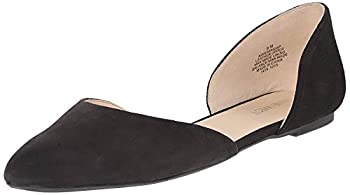【中古】【輸入品・未使用】Nine West Women's Starship Nubuck Ballet Flat%ｶﾝﾏ% Black%ｶﾝﾏ% 7.5 M US