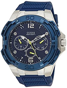 【中古】【輸入品・未使用】Guess ゲス Genesis Multi-Function Guess ブルー メンズ アナログ スポーツ クォーツ 海外出荷 W1254G1|スカイマーケットプラス