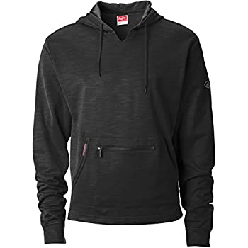 【中古】【輸入品・未使用】RAWLINGS PFH2 Black Medium Performance Fleece Hoodie Hooded Sweatshirt