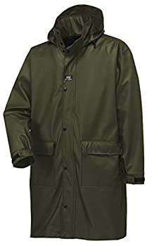 【中古】【輸入品・未使用】Helly Hansen ワークウェア メンズ Impertech ガイド ロングフィッシング&レインコート グリーンブラウン Lサイズ｜スカイマーケットプラス