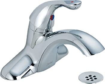 【中古】【輸入品・未使用】デルタCommercial 523lf-hgmhdfクラシックシングルハンドルセンターセット洗面所蛇口、クロム|スカイマーケットプラス